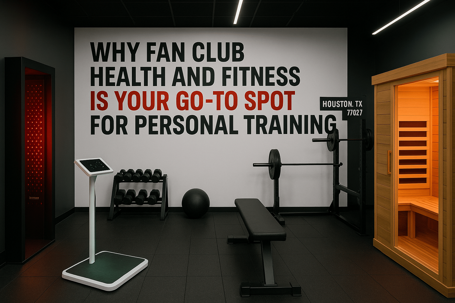 Why Fan Club Health and Fitness Is Your Go-To Spot for Personal Training in Houston